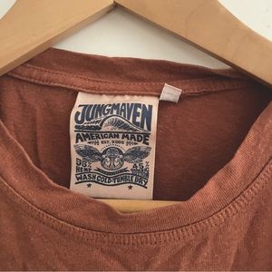 Jungmaven Terracotta Earth Flag Hemp Shirt - Unisex, Size M